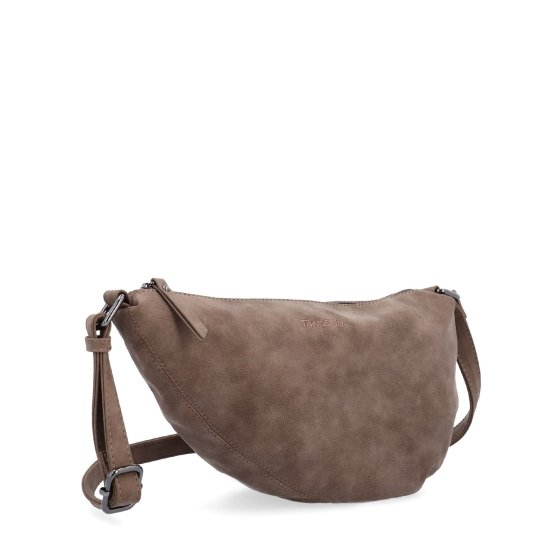 Kabelka typu moonbag zo syntetickej kože Tangerin materiál syntetická koža zapínanie na zips farba hnedá veľkosť malá 1111 H
