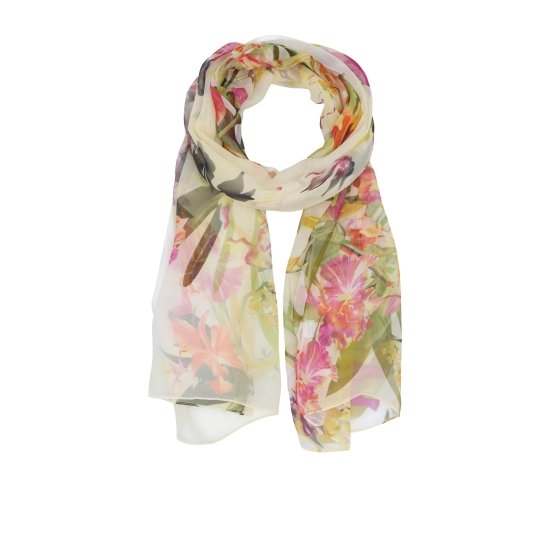 Štýlová dámska šatka pre každý outfit Noelia Bolger materiál polyester farba multicolor KL501 - 02