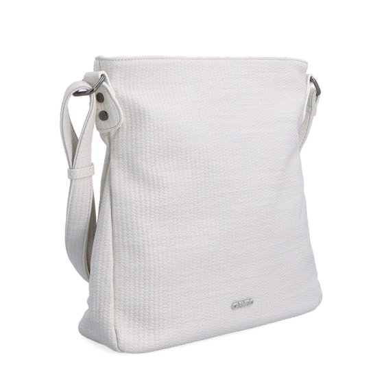 Crossbody kabelka strednej veľkosti Carmelo materiál syntetická koža zapínanie na zips farba béžová veľkosť stredná 4305 K