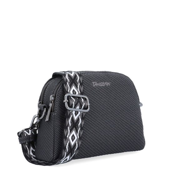 Štýlová crossbody kabelka s textúrovaným povrchom Tangerin materiál syntetická koža zapínanie na zips farba sivá veľkosť malá 4365 ANT