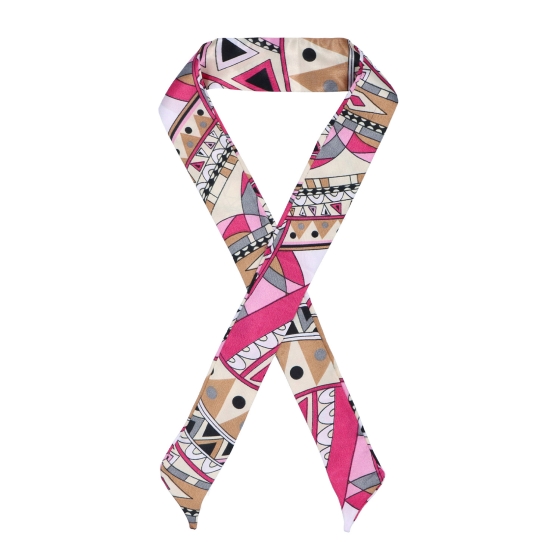Dizajnová šatka na kabelku Indee materiál polyester farba multicolor S002
