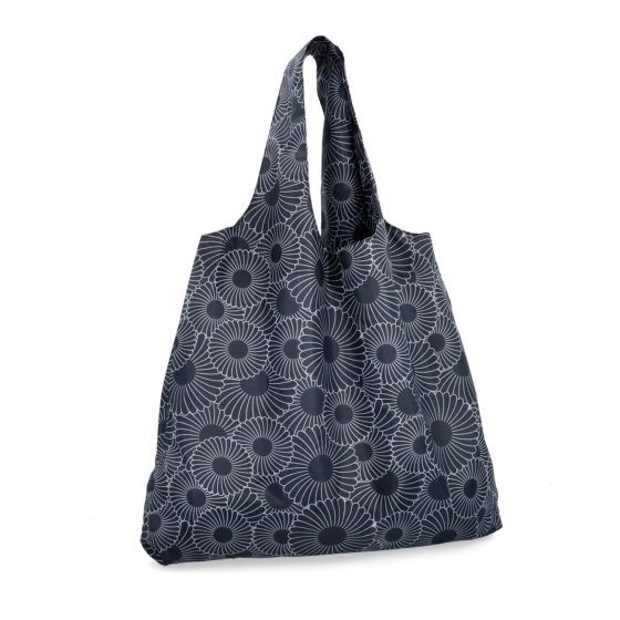 Kvalitná priestranná nákupná taška Shop and Go materiál nylon farba čierna veľkosť veľká 0023 G