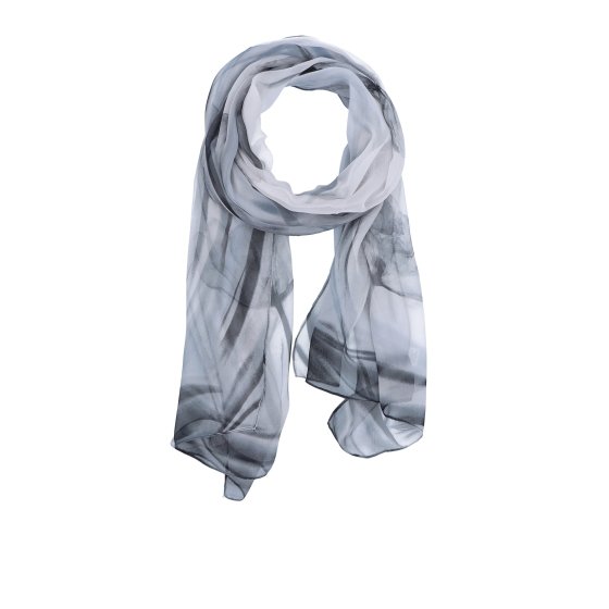 Štýlová dámska šatka pre každý outfit Noelia Bolger materiál polyester farba sivá KL501 - 03