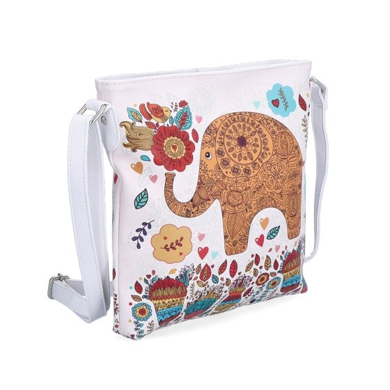 Malá crossbody s potlačou Indee materiál syntetická koža farba multicolor veľkosť malá 9300 41 B