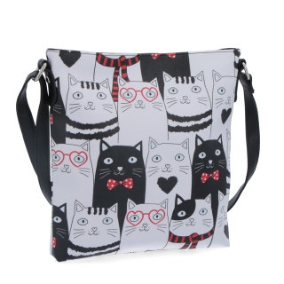 Malá crossbody s potlačou Indee materiál syntetická koža farba multicolor veľkosť malá 9300 17 C