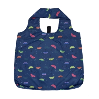 Kvalitná priestranná nákupná taška Shop and Go materiál nylon farba multicolor veľkosť veľká 0023 M