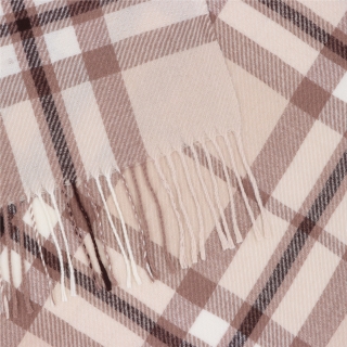 Príjemný šál s károvaným vzorom Noelia Bolger materiál Polyester s prímesou vlny farba béžová KZ001 - 06