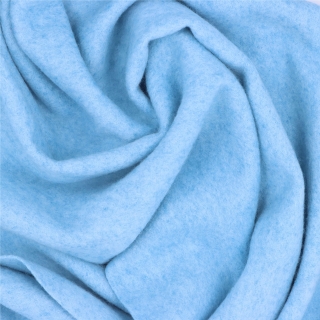Elegantný jednofarebný šál so strapcami Noelia Bolger materiál Polyester s prímesou vlny farba modrá KZ003 - 06