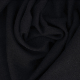 Príjemný šál so strapcami na každý deň Noelia Bolger materiál Polyester s prímesou vlny farba čierna KZ005 - 01