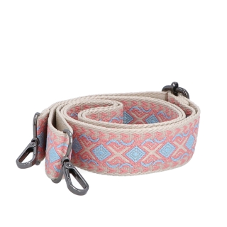 Popruh kabelku so vzorom Indee materiál textil farba multicolor P150 - 026