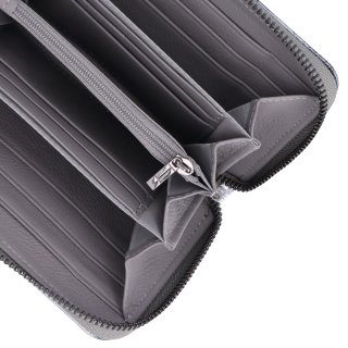 Peračník z lakovanej kože Carmelo materiál kože zapínanie na zips farba biela veľkosť stredná 2124 M OW Detail