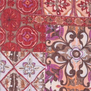 Ľahká šatka s originálnym vzorom Noelia Bolger materiál Viskóza a bavlna farba multicolor KL506 - 05