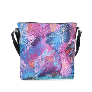 Malá crossbody s potlačou Indee materiál syntetická koža farba multicolor veľkosť malá 9300 44 C