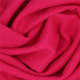 Elegantný jednofarebný šál so strapcami Noelia Bolger materiál Polyester s prímesou vlny farba ružová KZ003 - 11