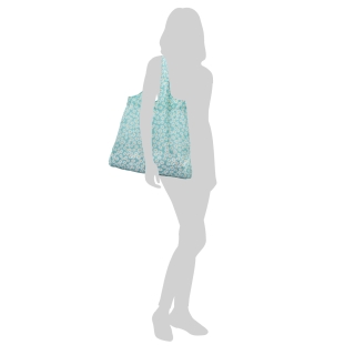 Kvalitná priestranná nákupná taška Shop and Go materiál nylon farba multicolor veľkosť veľká 0023 L