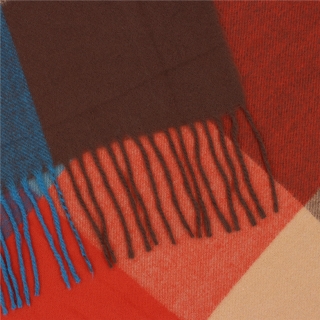 Príjemný šál s károvaným vzorom Noelia Bolger materiál Polyester s prímesou vlny farba multicolor KZ002 - 07