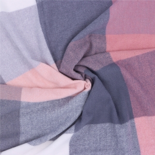 Príjemný šál s károvaným vzorom Noelia Bolger materiál Polyester s prímesou vlny farba multicolor KZ002 - 05