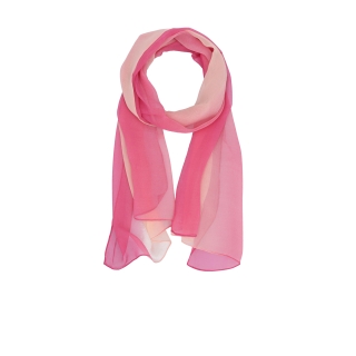 Ľahká farebná šatka Noelia Bolger materiál polyester farba ružová KL503 - 06