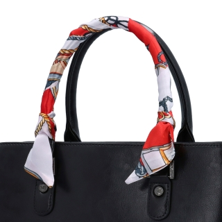 Dizajnová šatka na kabelku Indee materiál polyester farba multicolor S007