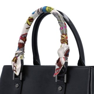 Dizajnová šatka na kabelku Indee materiál polyester farba multicolor S009