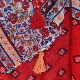 Ľahká šatka s originálnym vzorom Noelia Bolger materiál Viskóza a bavlna farba multicolor KL506 - 03