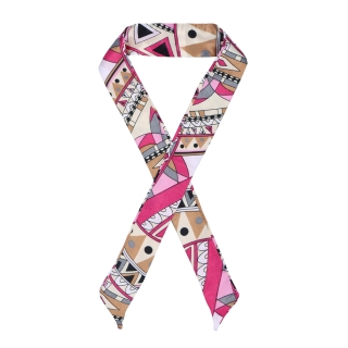 Dizajnová šatka na kabelku Indee materiál polyester farba multicolor S002