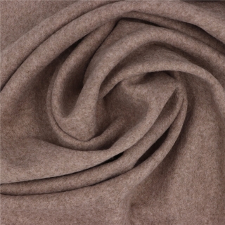 Elegantný jednofarebný šál so strapcami Noelia Bolger materiál Polyester s prímesou vlny farba taupe KZ003 - 04