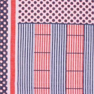 Ľahká šatka s originálnym vzorom Noelia Bolger materiál Viskóza a bavlna farba multicolor KL506 - 02