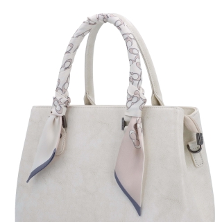 Úzky šálik s elegantným vzorom Noelia Bolger materiál polyester farba multicolor S012 - 02