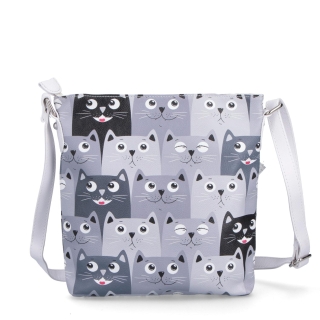 Malá crossbody s potlačou Indee materiál syntetická koža farba multicolor veľkosť malá 9300 29 B