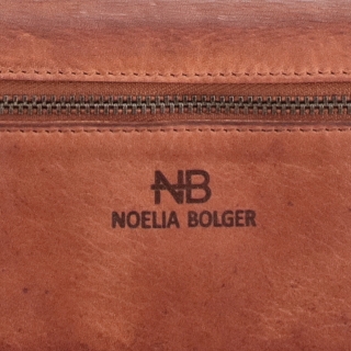 Dlhá kožená peňaženka s mandalou Noelia Bolger materiál kože zapínanie na cvok farba koňaková veľkosť veľká 5121 NB KO Logo