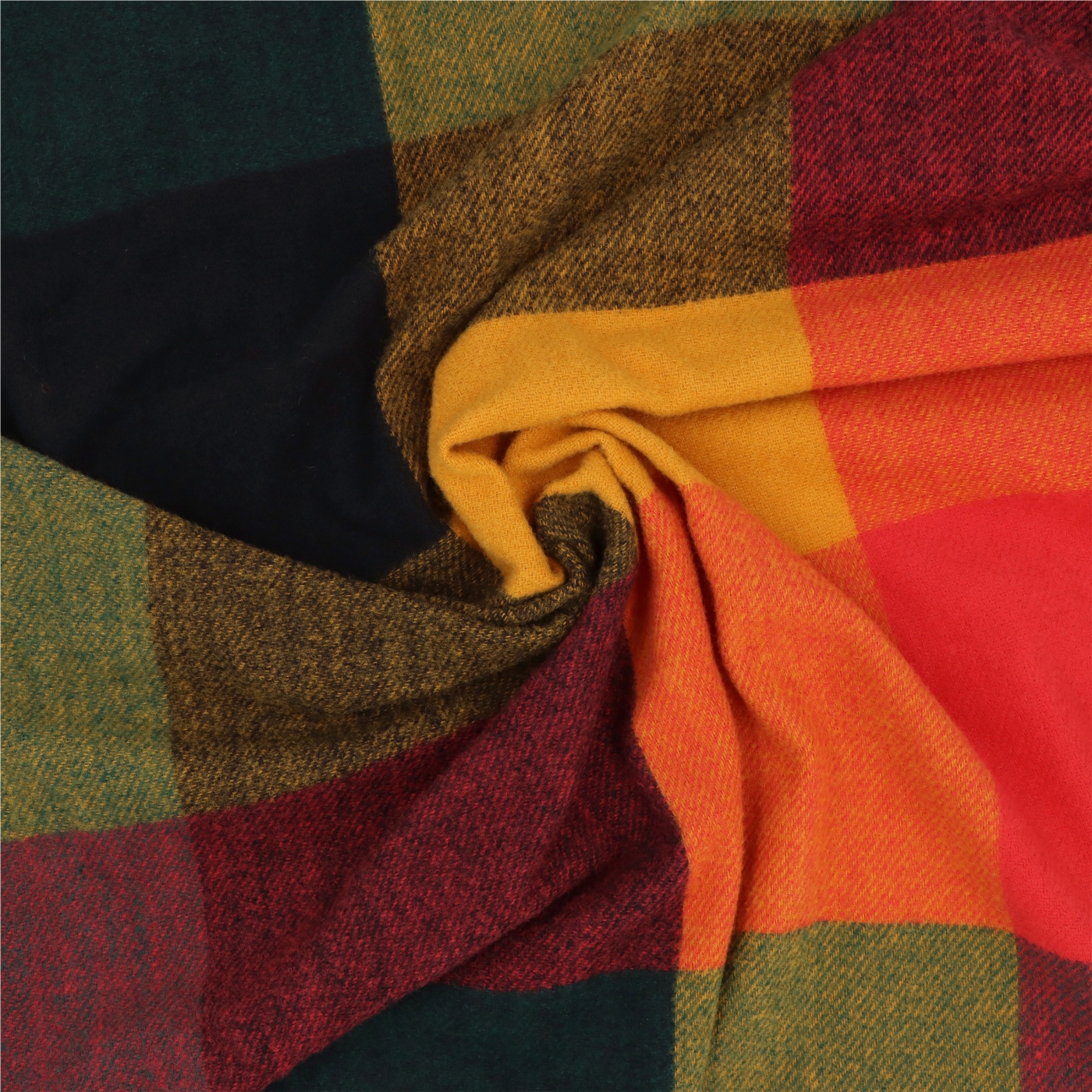 Príjemný šál s károvaným vzorom Noelia Bolger materiál Polyester s prímesou vlny farba multicolor KZ002 - 02