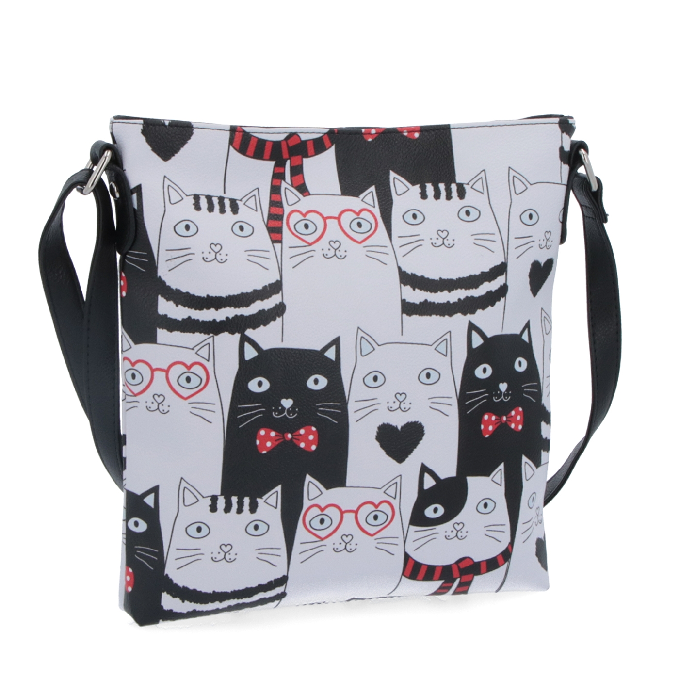 Malá crossbody s potlačou Indee materiál syntetická koža farba multicolor veľkosť malá 9300 17 C