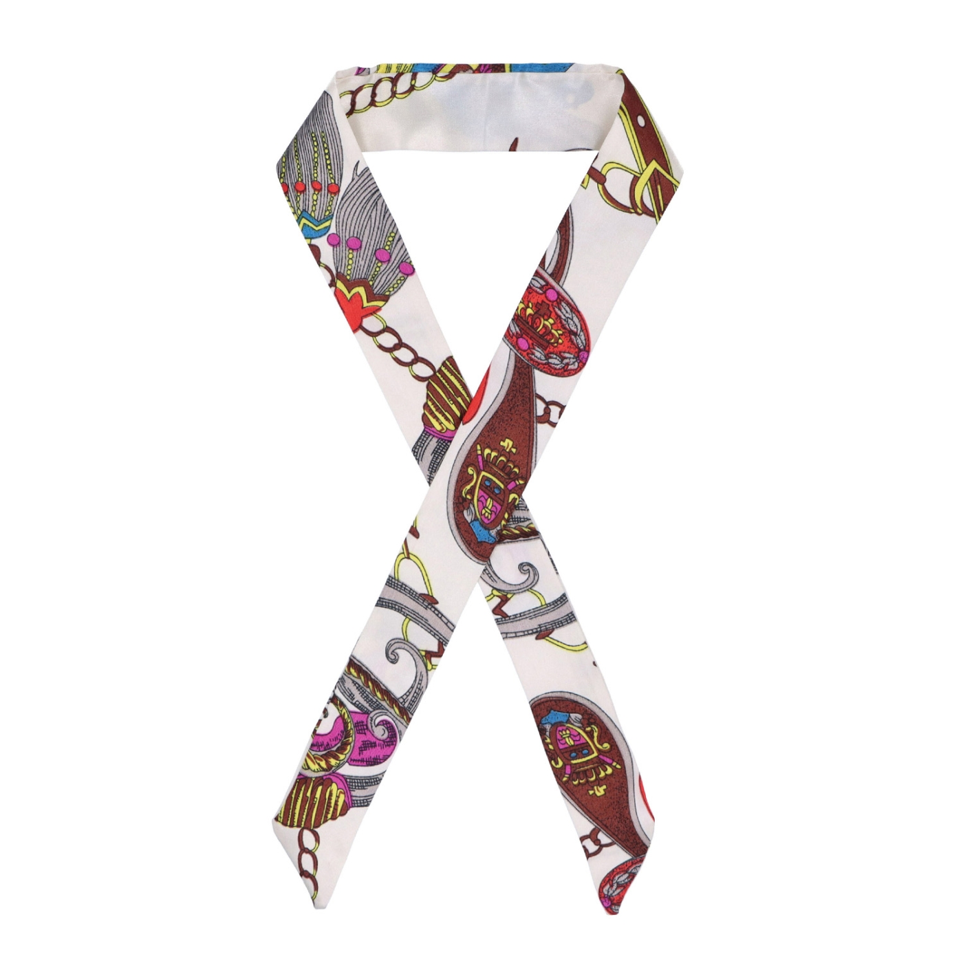 Dizajnová šatka na kabelku Indee materiál polyester farba multicolor S009