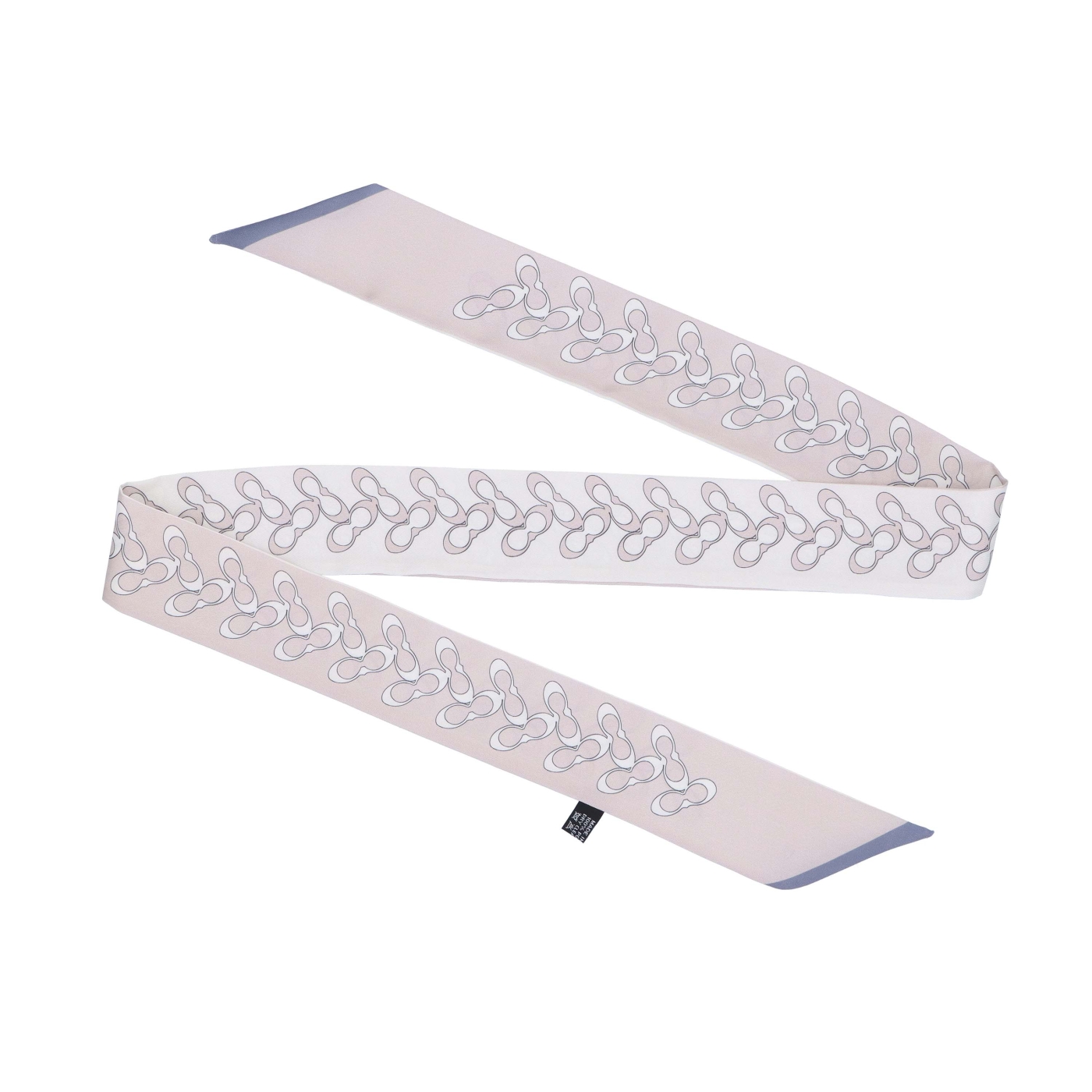 Úzky šálik s elegantným vzorom Noelia Bolger materiál polyester farba multicolor S012 - 02
