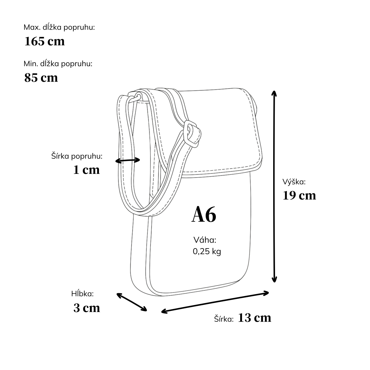 Kožená crossbody taška s chlopňou Noelia Bolger materiál kože zapínanie s chlopňou farba červená veľkosť malá NB 2418 CV Rozmery
