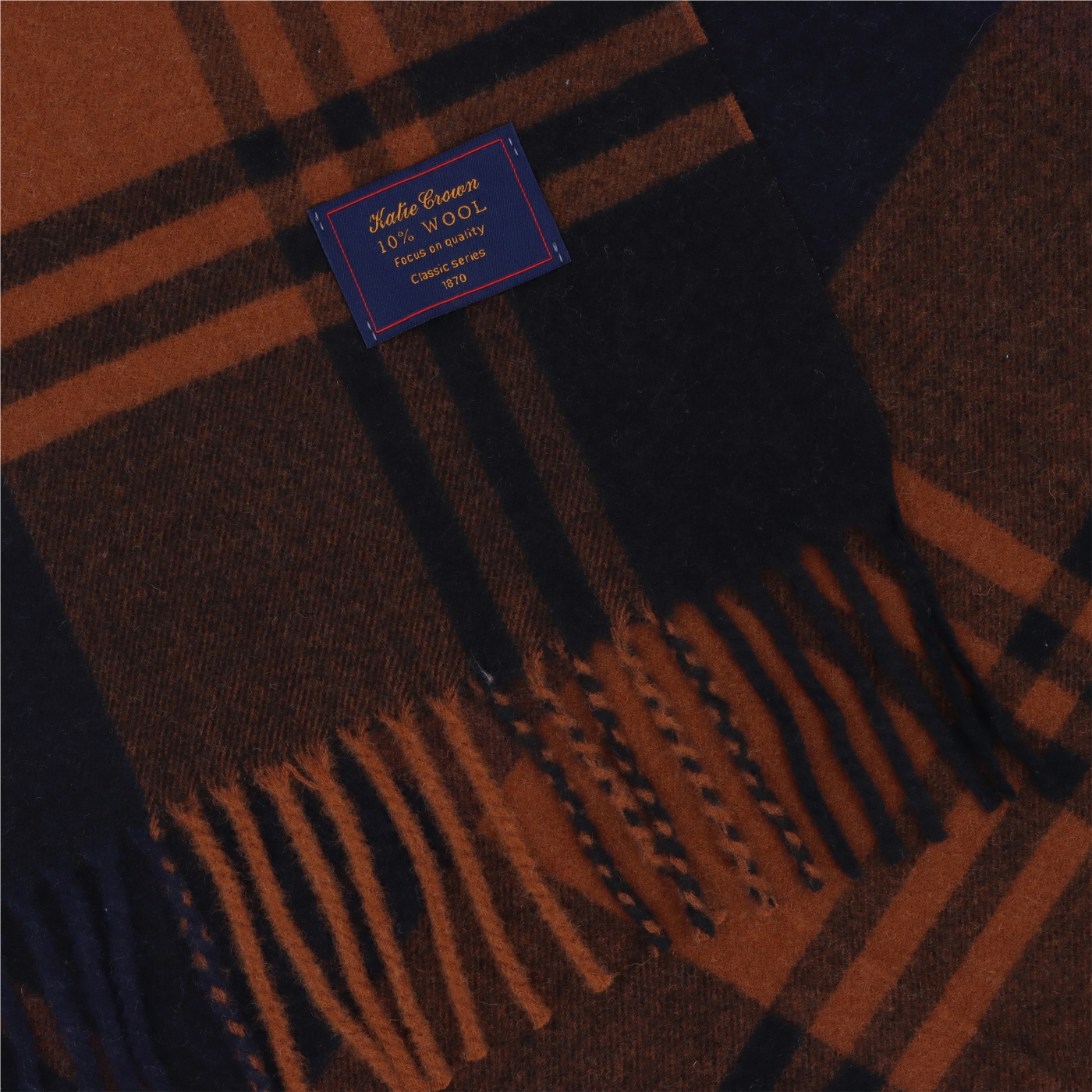 Celoročný šál s károvaným vzorom Noelia Bolger materiál Polyester s prímesou vlny farba multicolor KZ004 - 03