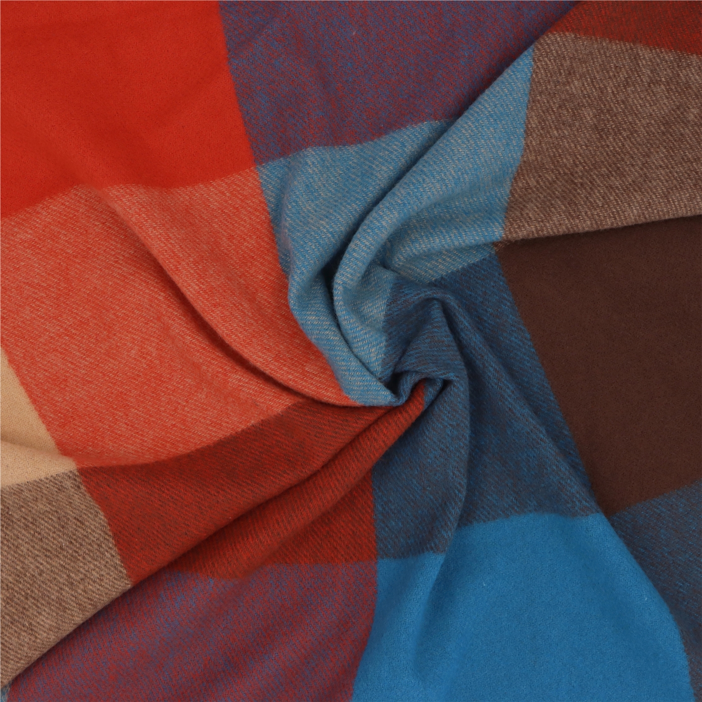 Príjemný šál s károvaným vzorom Noelia Bolger materiál Polyester s prímesou vlny farba multicolor KZ002 - 07