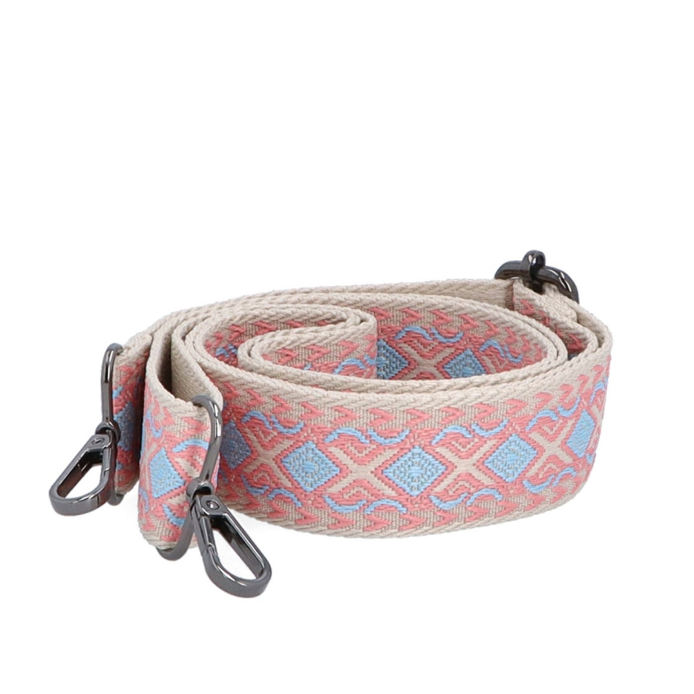 Popruh kabelku so vzorom Indee materiál textil farba multicolor P150 - 026