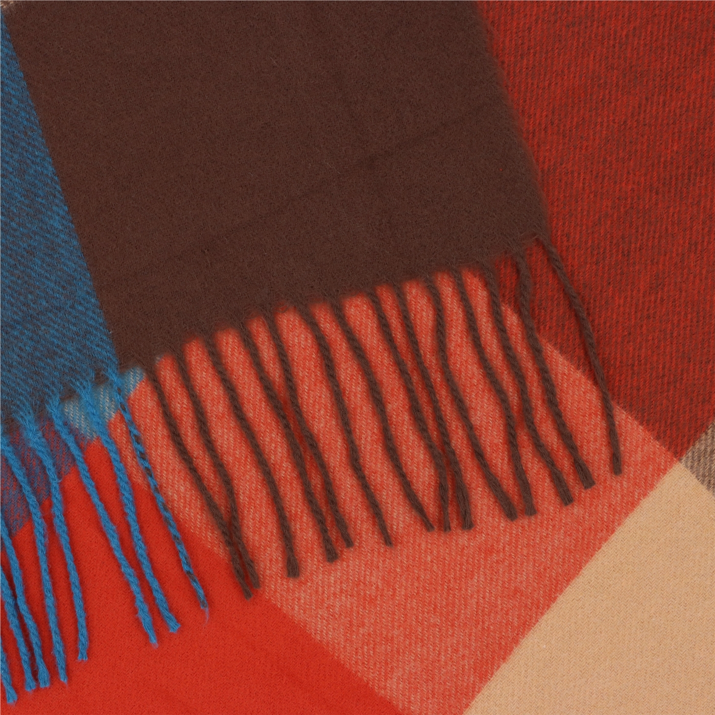 Príjemný šál s károvaným vzorom Noelia Bolger materiál Polyester s prímesou vlny farba multicolor KZ002 - 07