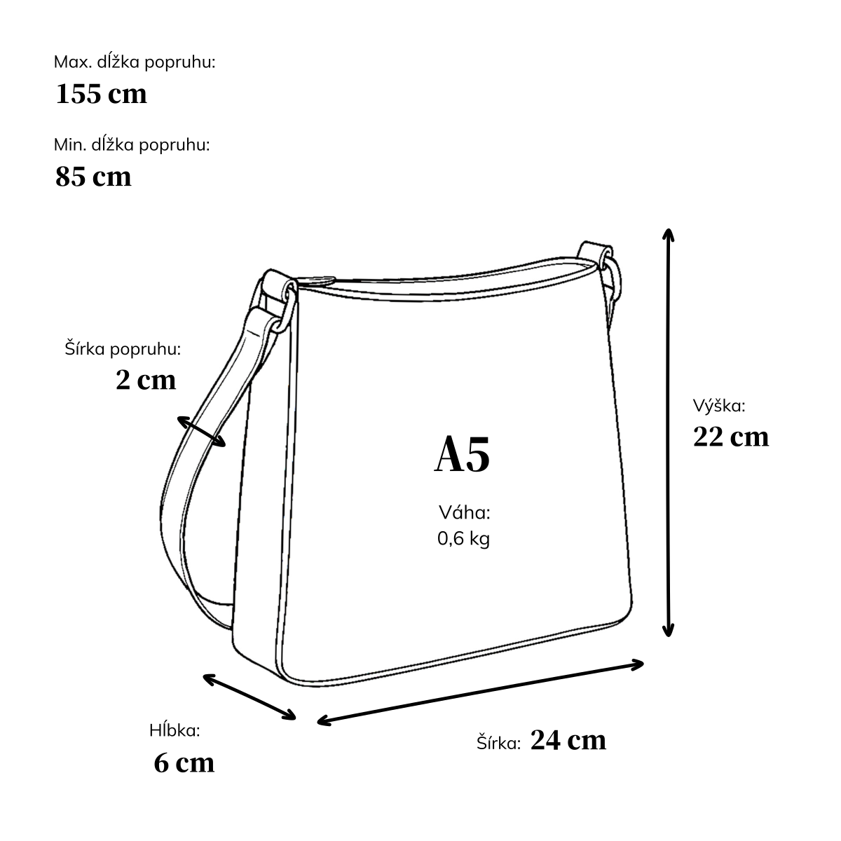Minimalistická crossbody kabelka do mesta Le Sands materiál syntetická koža zapínanie na zips farba taupe veľkosť malá 7706 T Rozmery