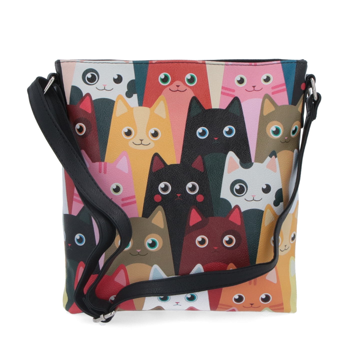 Malá crossbody s potlačou Indee materiál syntetická koža farba multicolor veľkosť malá 9300 15 C