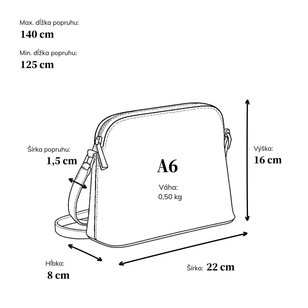 Kožená crossbody kabelka Noelia Bolger Noelia Bolger materiál kože zapínanie na zips farba nude veľkosť malá NB 0096 N Rozmery