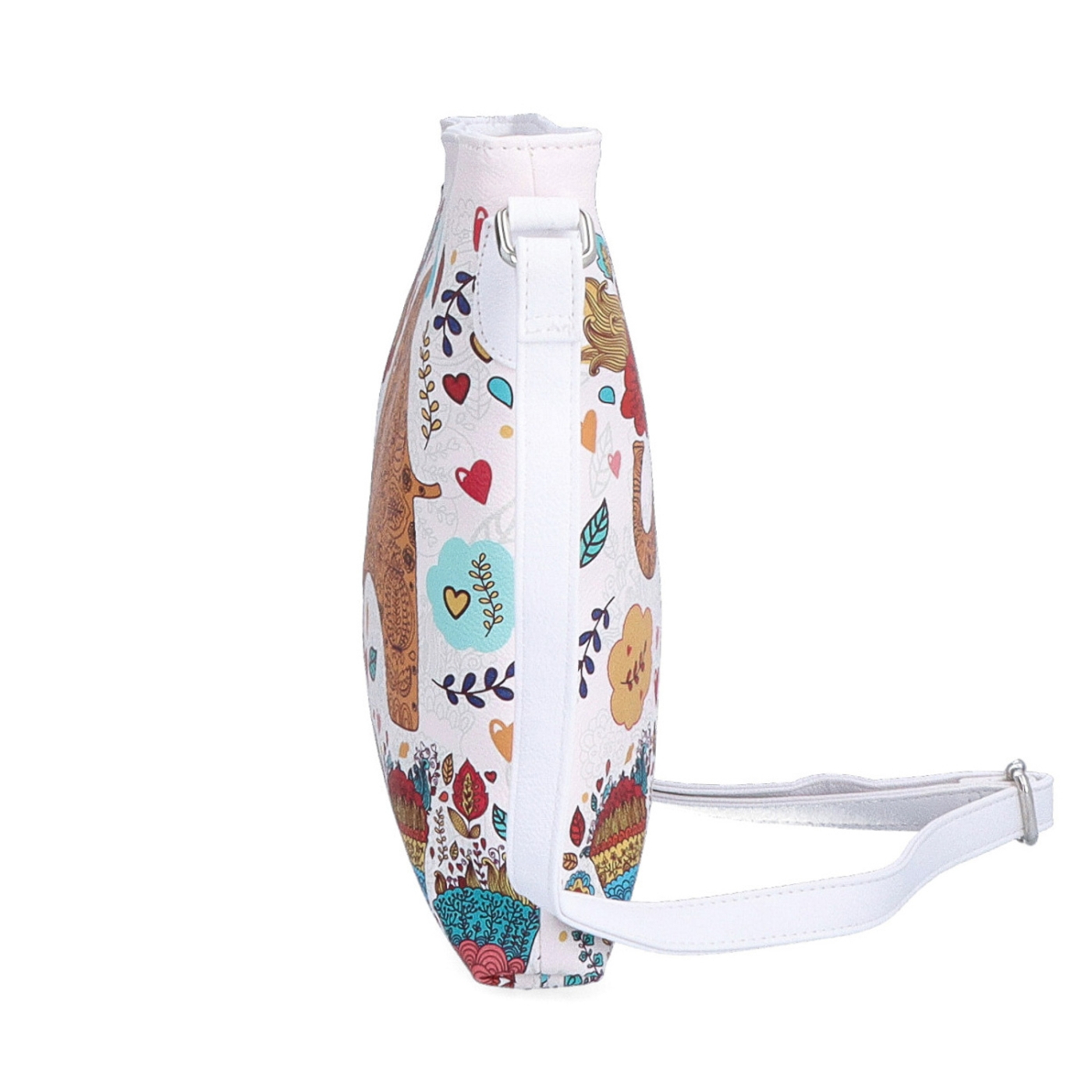 Malá crossbody s potlačou Indee materiál syntetická koža farba multicolor veľkosť malá 9300 41 B