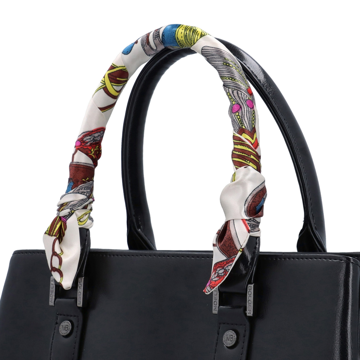 Dizajnová šatka na kabelku Indee materiál polyester farba multicolor S009