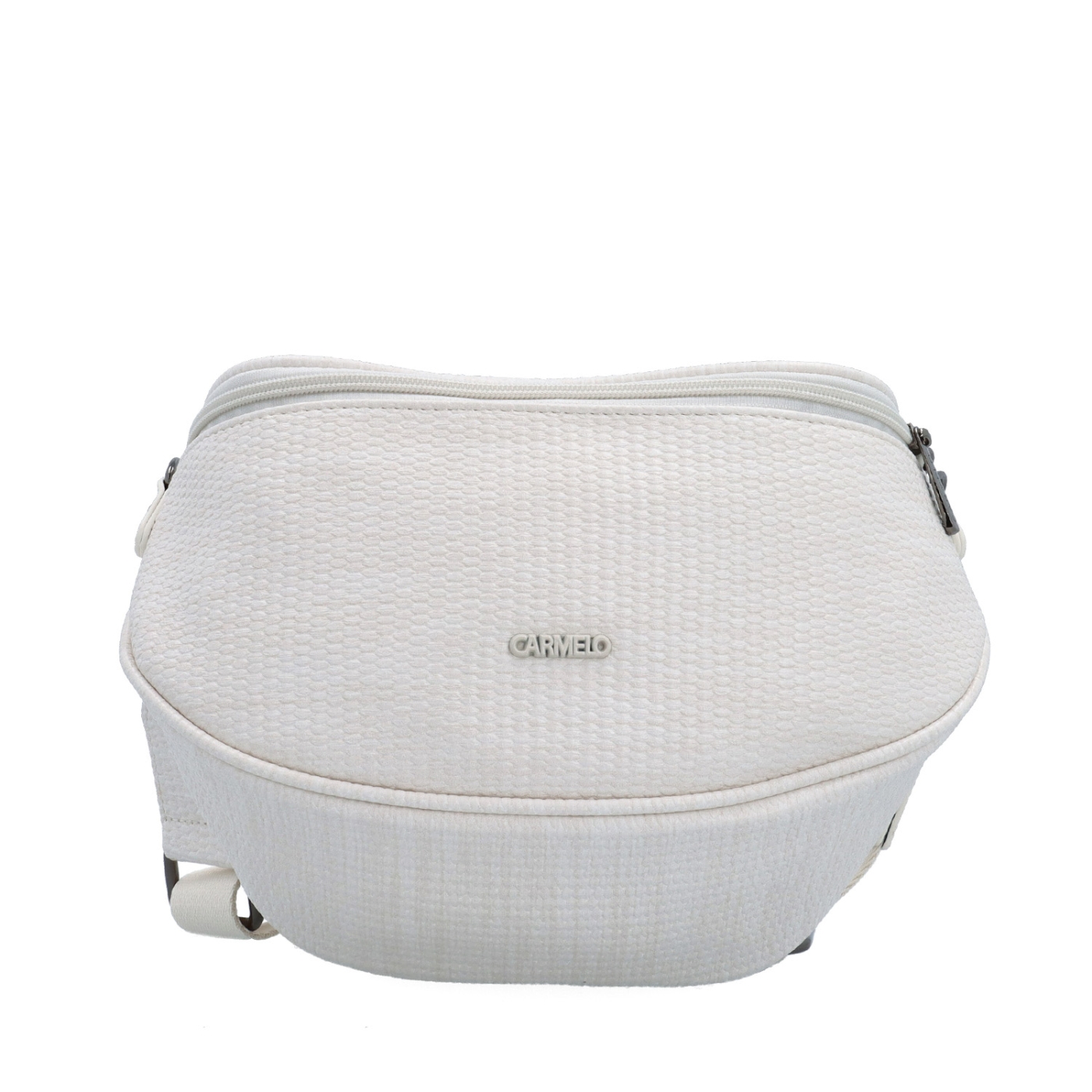 Mestská ľadvinka na pohodlné nosenie crossbody Carmelo materiál syntetická koža zapínanie na zips farba biela veľkosť malá 4399 K Spredu