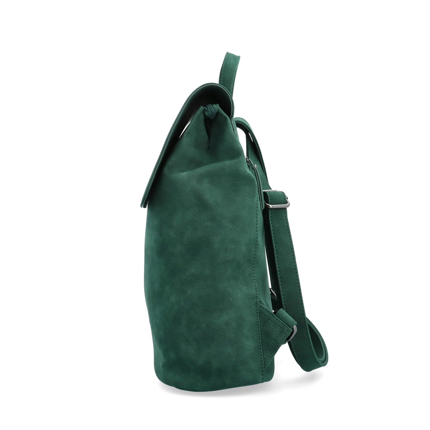 Elegantný mestský batoh zo syntetiky Tangerin materiál syntetická koža zapínanie na zips farba zelená veľkosť stredná 1100 TZE Z boku