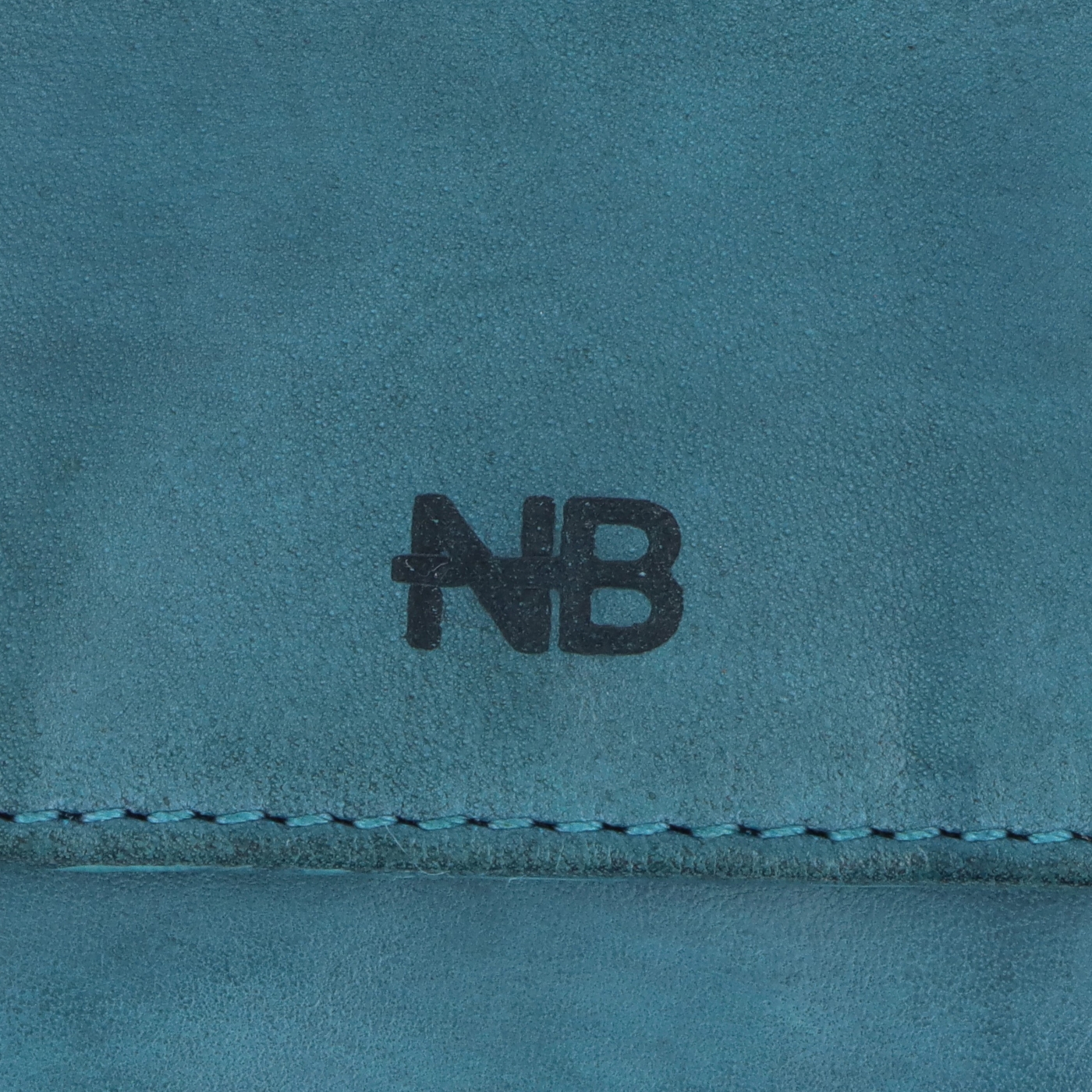 Malá kožená peňaženka pre mužov aj ženy Noelia Bolger materiál kože farba tyrkysová veľkosť malá 5135 NB TYR Logo