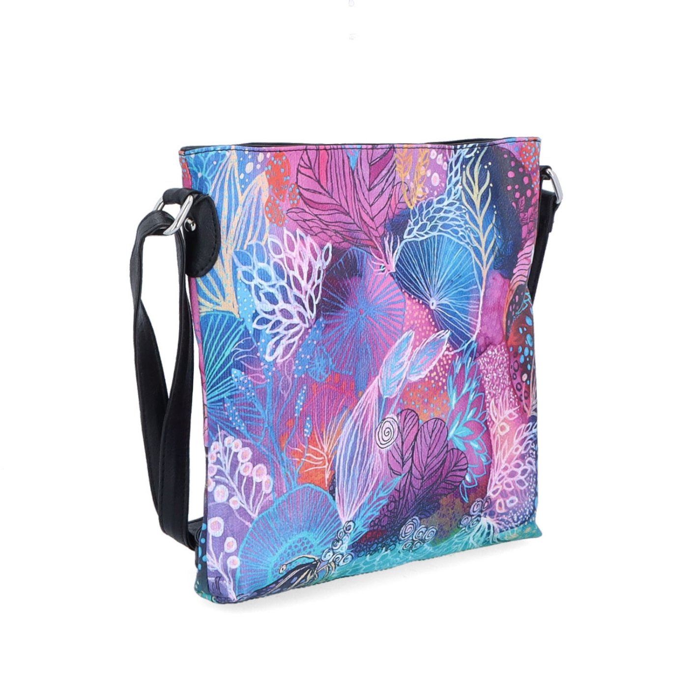 Malá crossbody s potlačou Indee materiál syntetická koža farba multicolor veľkosť malá 9300 44 C