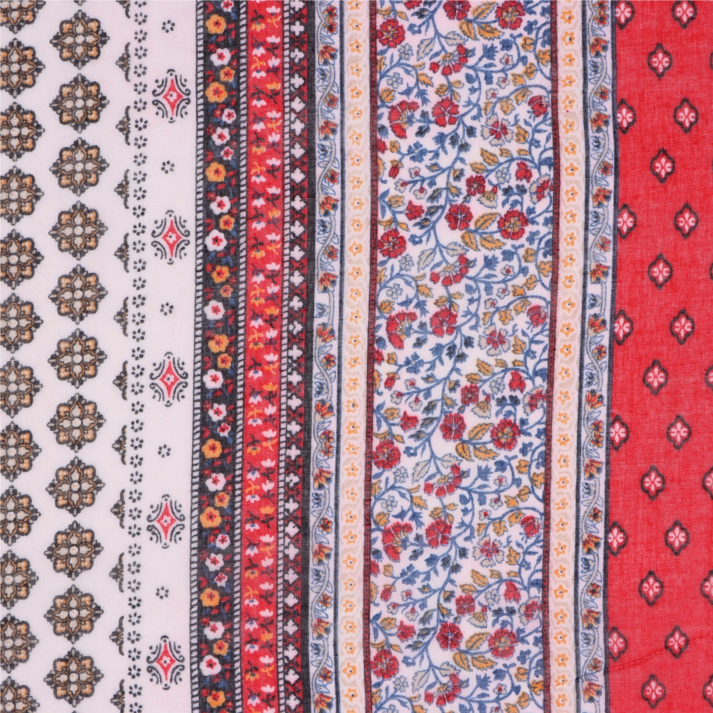 Ľahká šatka s originálnym vzorom Noelia Bolger materiál Viskóza a bavlna farba multicolor KL506 - 03